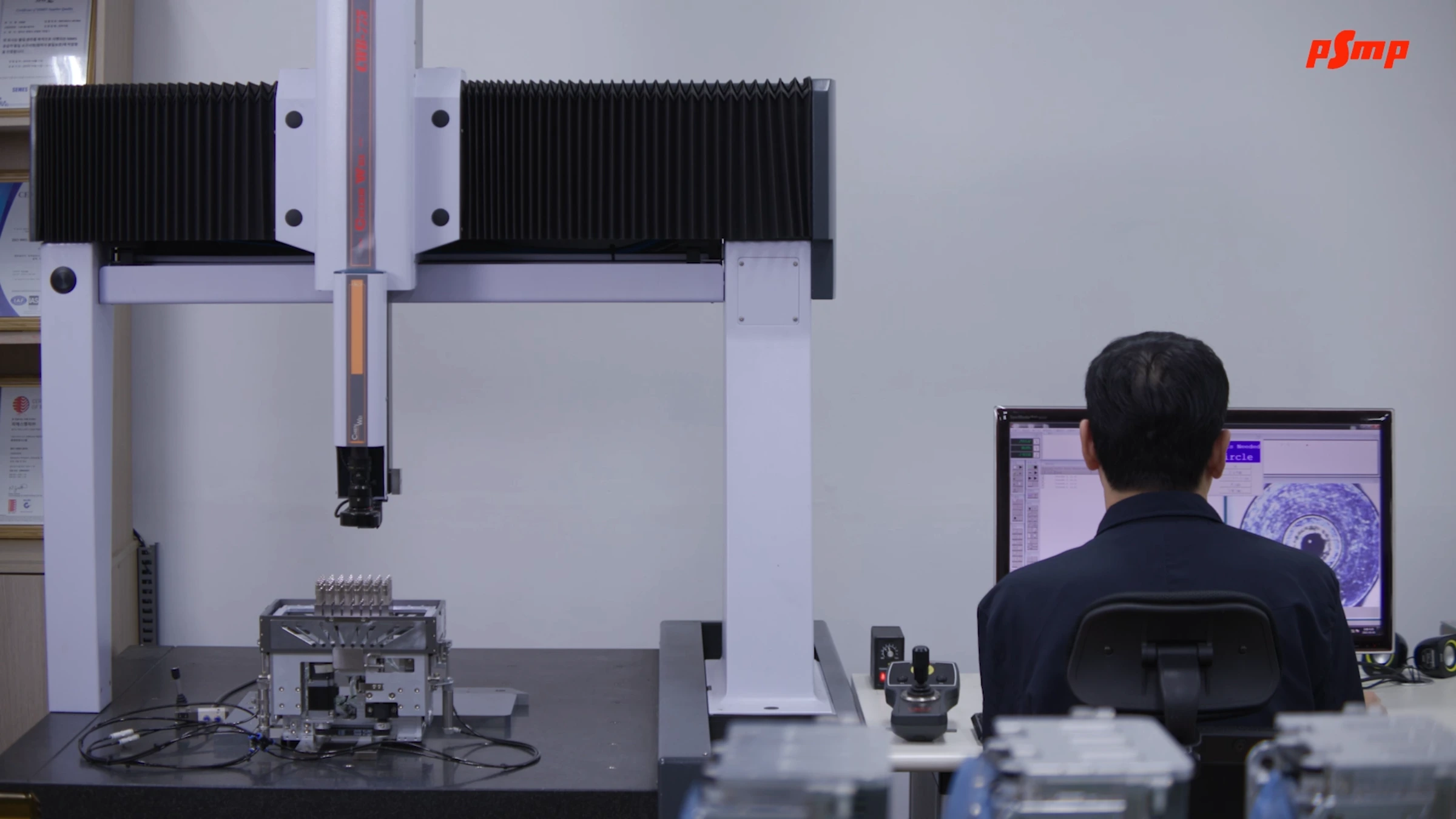 Precision calibration through Vision inspection during product shipment.